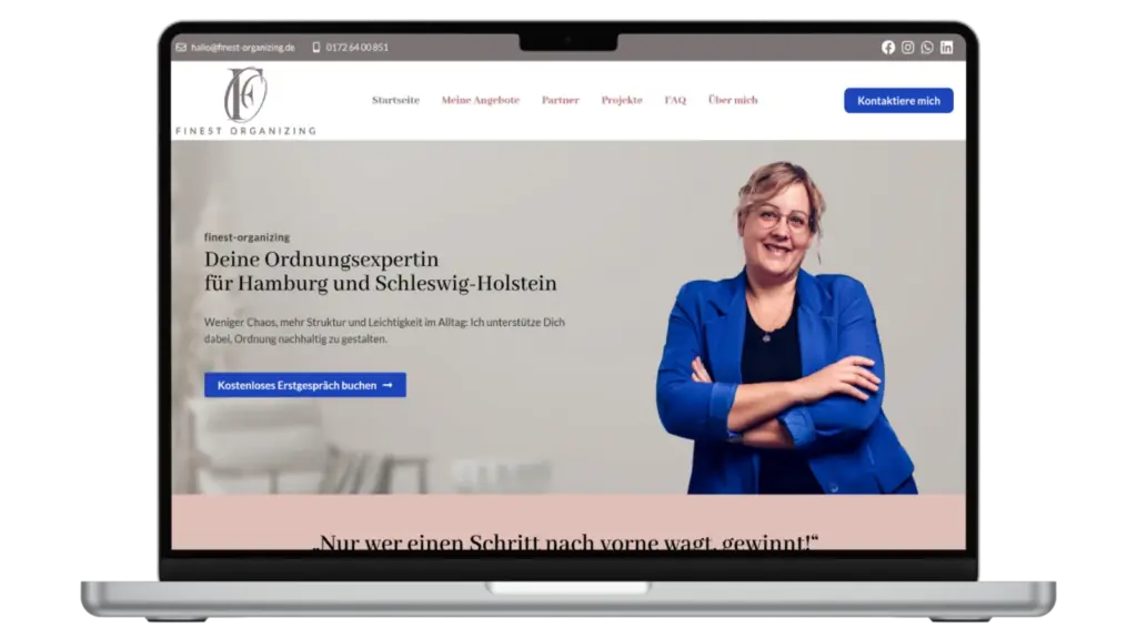 Coaching Website Referenz