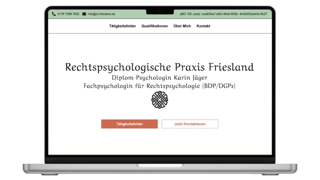 RP-Friesland Website Referenz